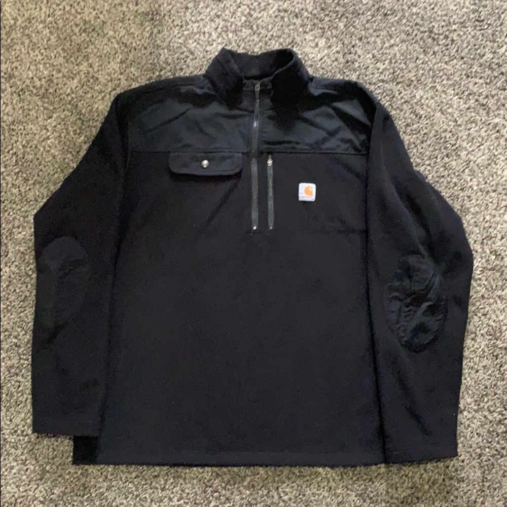 Men’s XL Black Carhartt 1/4 Zip Pullover